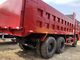 디젤 엔진 Howo 375 사용된 덤프 트럭 25-30 톤 수용량 16-20 Cbm 하치장 상자 협력 업체