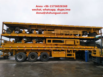 중국 탑재량에 의하여 이용되는 트럭 트레일러 겹판 스프링 기계적인 중단 40 톤 대리점