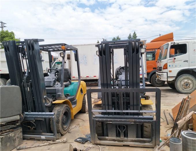 FD50 5 톤에 의하여 이용되는 산업 포크리프트 수동 깔판 트럭 힘 유형