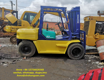 중국 FD50 5 톤에 의하여 이용되는 산업 포크리프트 수동 깔판 트럭 힘 유형 협력 업체