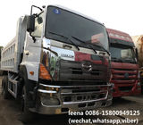 중국 일본 6X4 유형은 덤프 트럭 Hino를 수용량 700의 시리즈 팁 주는 사람 트럭 25-30 톤 사용했습니다 회사